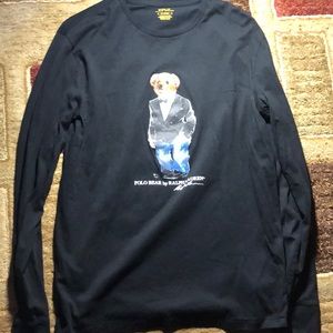 Black Polo Ralph Lauren Long Sleeve Tee
